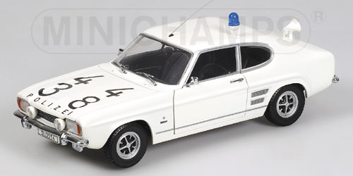 FORD CAPRI – 1969 – ‘POLIZEI DÜSSELDORF’ 1:18 model