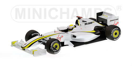 BRAWN GP MERCEDES BGP 001 – JENSON BUTTON – 2009 1:18 model