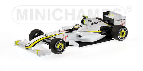 BRAWN GP MERCEDES BGP 001 – RUBENS BARRICHELLO – 2009 1:18 model
