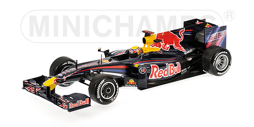 RED BULL RACING RENAULT – RB5 – MARK WEBBER – 2ND CHINA GP 2009 – WITH RAIN TYRES L.E. 1104 pcs. 1:18 model