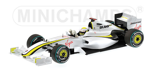 BRAWN GP MERCEDES BGP 001 – JENSON BUTTON – WINNER AUSTRALIAN GP 2009 L.E. 4002 pcs. 1:18 model