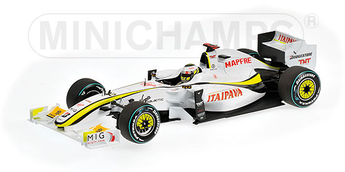 BRAWN GP MERCEDES BGP 001 – JENSON BUTTON – BRAZILIAN GP 2009 L.E. 4209 pcs. 1:18 model
