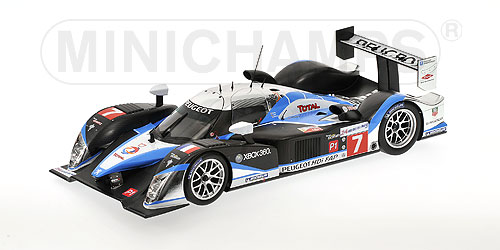 PEUGEOT 908 HDI FAP – TEAM PEUGEOT TOTAL – MINASSIAN/LAMY/KLIEN – 6TH PLACE 24H LE MANS 2009 L.E. 1008 pcs. 1:18 model