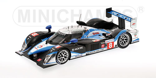 PEUGEOT 908 HDI FAP – TEAM PEUGEOT TOTAL – MONTAGNY/SARRAZIN/BOURDAIS – 2ND PLACE 24H LE MANS 2009 1:18 model