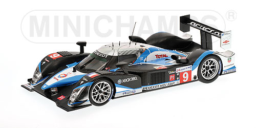 PEUGEOT 908 HDI FAP – TEAM PEUGEOT SPORT TOTAL – GENE/WURZ/BRABHAM – WINNERS 24H LE MANS 2009 1:18 model