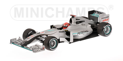 MERCEDES GP – MICHAEL SCHUMACHER – SHOWCAR 2010 1:18 model