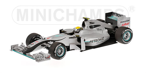MERCEDES GP – NICO ROSBERG – SHOWCAR 2010 1:18 model