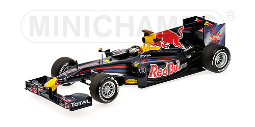 RED BULL RACING – SEBASTIAN VETTEL – SHOWCAR 2010 L.E. 2100 pcs. 1:18 model