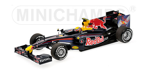 RED BULL RACING – MARK WEBBER – SHOWCAR 2010 L.E. 1008 pcs. 1:18 model