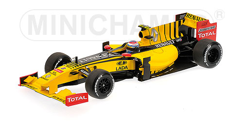 RENAULT F1 TEAM – CAR # 12 – SHOWCAR 2010 L.E. 1002 pcs. 1:18 model