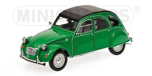 CITROEN 2CV – 1976 – GREEN 1:18 model