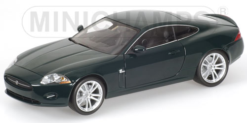 JAGUAR XK COUPE (LHD) – 2006 – GREEN 1:18 model