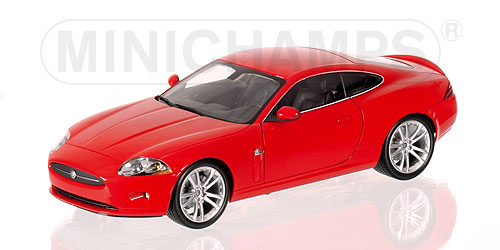 JAGUAR XK COUPE (LHD) – 2006 – RED 1:18 model