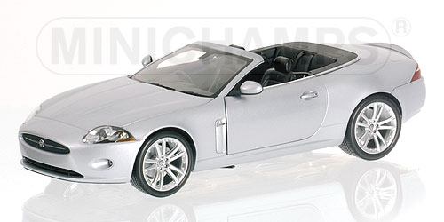 JAGUAR XK CABRIOLET (RHD) – 2006 – SILVER 1:18 model