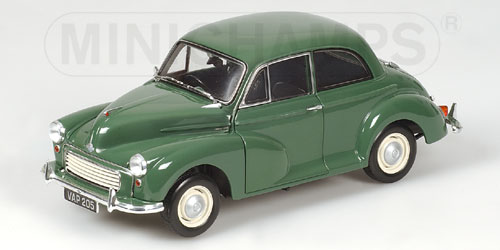 MORRIS MINOR SALOON – 1959 – GREEN 1:18 model
