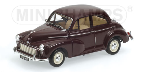 MORRIS MINOR (RHD) – 1959 – MAROON 1:18 model