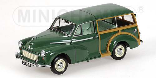 MORRIS MINOR TRAVELLER (RHD) – 1959 – GREEN 1:18 model