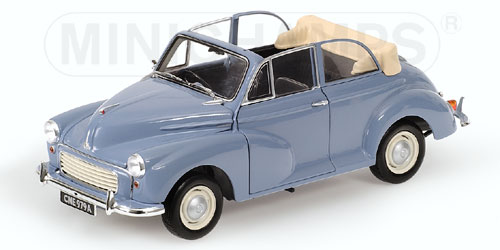 MORRIS MINOR CABRIOLET – 1959 – BLUE 1:18 model