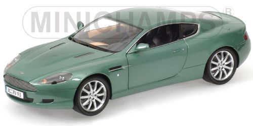 ASTON MARTIN DB9 COUPE (LHD) – 2004 – GREEN 1:18 model
