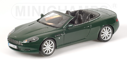 ASTON MARTIN DB 9 VOLANTE (LHD) – 2004 – GREEN 1:18 model