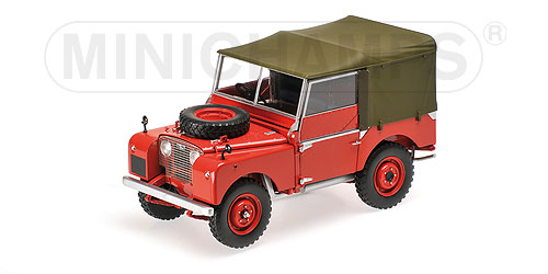 LAND ROVER – 1948 – RED L.E. 504 pcs. 1:18 model