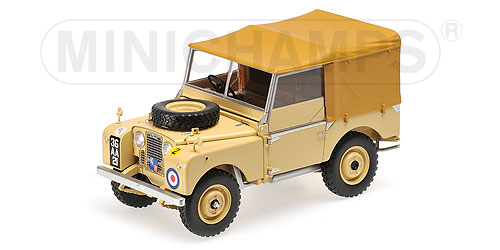 LAND ROVER – 1948 – RAF BEIGE L.E. 504 pcs. 1:18 model