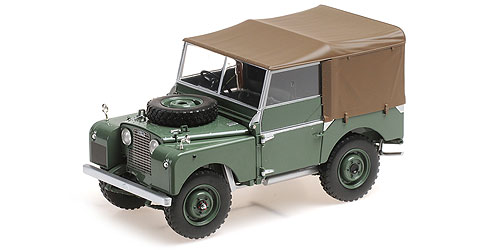 LAND ROVER – 1948 – GREEN 1:18 model
