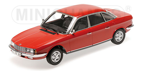 NSU RO 80 – 1972 – RED L.E. 750 pcs. 1:18 model