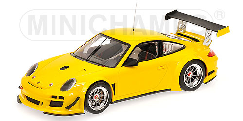 PORSCHE 911 GT3R – ‘STREET’ – 2010 – YELLOW L.E. 1002 pcs. 1:18 model