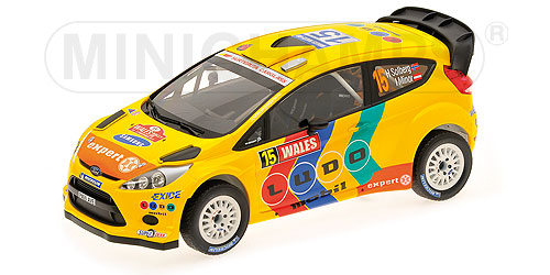 FORD FIESTA RS WRC – STOBART – SOLBERG/MINOR – WALES RALLY GB 2011 L.E. 1002 pcs. 1:18 model