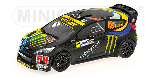 FORD FIESTA RS WRC – ‘V.ROSSI’ – 2011 1:18 model