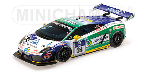 LAMBORGHINI GALLARDO LP 600 – REITER ENGINEERING – STUCK/STUCK/STUCK/ROSTEK – 24H NÜRBURGRING 2011 L.E. 1200 pcs. 1:18 model