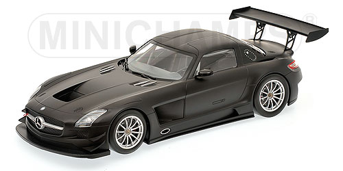 MERCEDES-BENZ SLS AMG GT3 – ‘STREET’ – MATT BLACK – 2011 L.E. 1800 pcs. 1:18 model