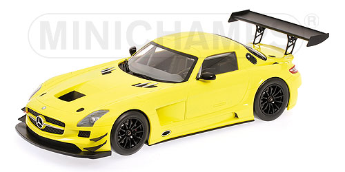 MERCEDES-BENZ SLS AMG GT3 – ‘STREET’ – YELLOW – 2011 L.E. 1000 pcs. 1:18 model