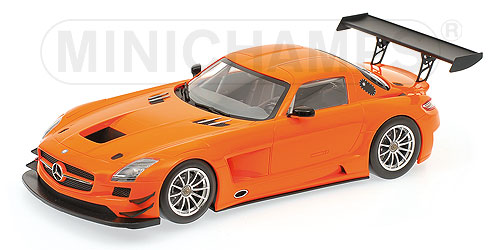 MERCEDES-BENZ SLS AMG GT3 – ‘STREET’ – ORANGE – 2011 L.E. 1000 pcs. 1:18 model