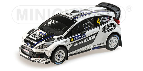 FORD FIESTA RS WRC – FORD WORLD RALLY TEAM – SOLBERG/PATTERSON – RALLY FINLAND 2012 L.E. 504 pcs. 1:18 model