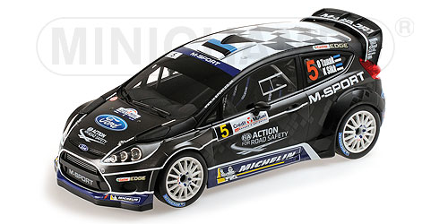 FORD FIESTA RS WRC – M-SPORT FORD WORLD RALLY TEAM – TÄNAK/SIKK – RALLY DE FRANCE ALSACE 2012 L.E. 504 pcs. 1:18 model