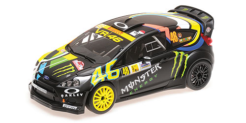 FORD FIESTA RS WRC – ROSSI/CASSINA – WINNERS MONZA RALLY SHOW 2012 - L.E. 702 pcs. 1:18 model