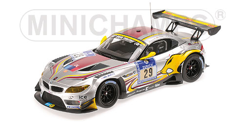 BMW Z4 GT3 – MARC VDS RACING TEAM – LEINDERS/PALTTALA/MARTIN – ADAC 24H NÜRBURGRING 2012 L.E. 504 pcs. 1:18 model