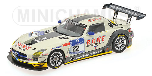 MERCEDES-BENZ SLS AMG GT3 – ROWE RACING – GRAF/JÄGER/ROLOFF/SEYFFARTH – 24H NÜRBURGRING 2012 L.E. 750 pcs. 1:18 model