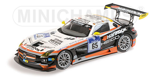 MERCEDES-BENZ SLS AMG GT3 – HEYER/SCHNEIDER/ARNOLD/MARGARITIS – 24H NÜRBURGRING 2012 L.E. 1002 pcs. 1:18 model