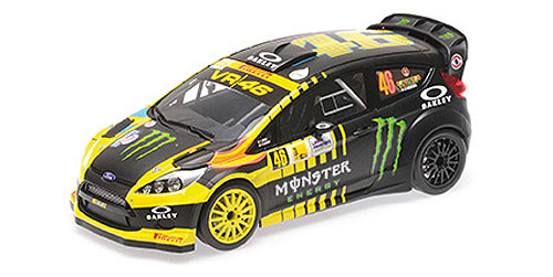 FORD FIESTA RS WRC – ROSSI/CASSINA – 2ND PLACE MONZA RALLY SHOW 2013 - L.E. 702 pcs. 1:18 model