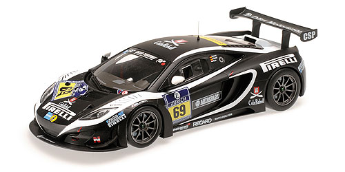 MCLAREN 12C GT3 – DÖRR MOTORSPORT – ADAMS/KLASEN/KOX – 24H NÜRBURGRING 2013 L.E. 504 pcs. 1:18 model