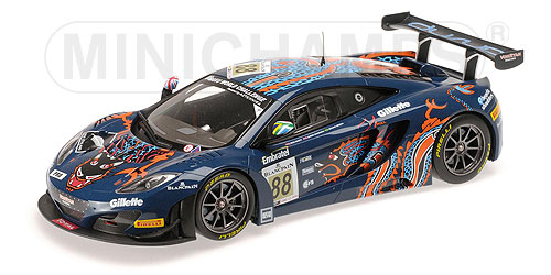 MCLAREN 12C GT3 – VON RYAN RACING – BARFF/GOODWIN/SENNA – 24H SPA 2013 L.E. 504 pcs. 1:18 model