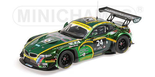 BMW Z4 GT3 (E89) – SAUDI FALCONS TEAM SCHUBERT – BINLADEN/AL FAISAL/MÜLLER/HÜRTGEN – 24H DUBAI 2013 L.E. 504 pcs. 1:18 model