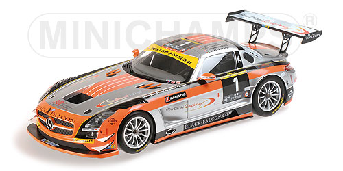 MERCEDES-BENZ SLS AMG GT3 – AL QUBAISI/EDWARDS/BLEEKEMOELEN/SCHNEIDER – WINNERS 24H DUBAI 2013 L.E. 1002 pcs. 1:18 model