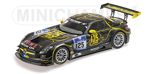 MERCEDES-BENZ SLS AMG GT3 – ROWE RACING – ZEHE/BULLITT/RENGER/HARTUNG – 24H NÜRBURGRING 2013 L.E. 1000 pcs. 1:18 model