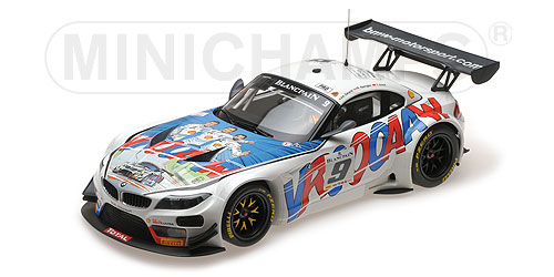BMW Z4 GT3 (E89) – ROAL MOTORSPORT – ZANARDI/SPENGLER/GLOCK – 24H SPA 2015 L.E. 402 pcs. 1:18 model