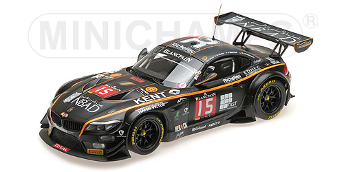 BMW Z4 GT3 (E89) – BOUTSEN GINION RACING – GROTZ/OJJEH/GROGOR/HAMPRECHT – 24H SPA 2015 L.E. 204 pcs. 1:18 model