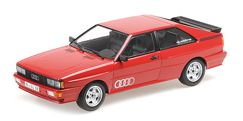 AUDI QUATTRO – 1980 – RED - L.E. 300 pcs. 1:18 model